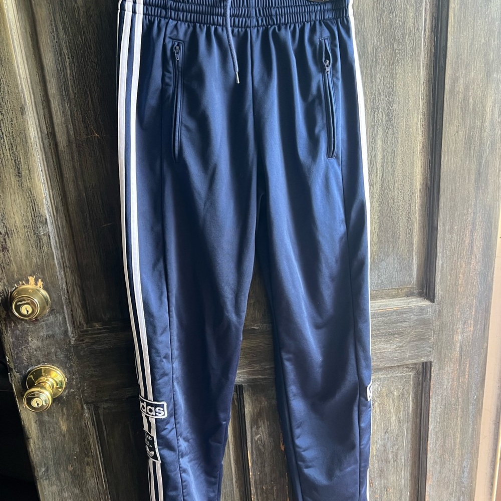 Adidas Navy Blue Track Pants